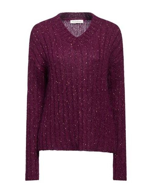 Woman Sweater Plum Size L Acrylic, Polyamide, Mohair wool, Polyester