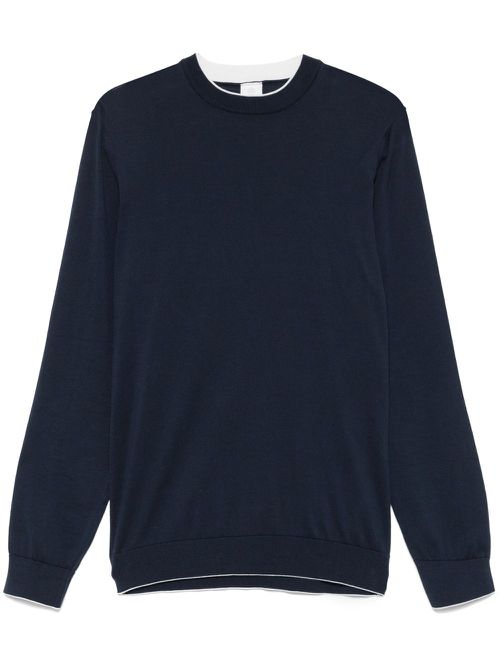 Cotton sweater - Blue