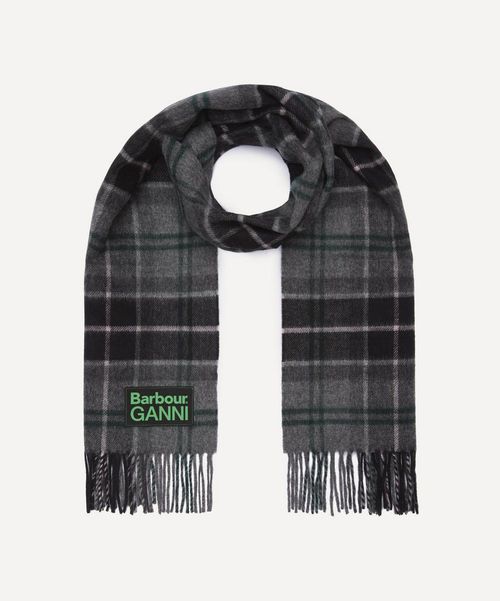 Women's x GANNI Tartan Scarf