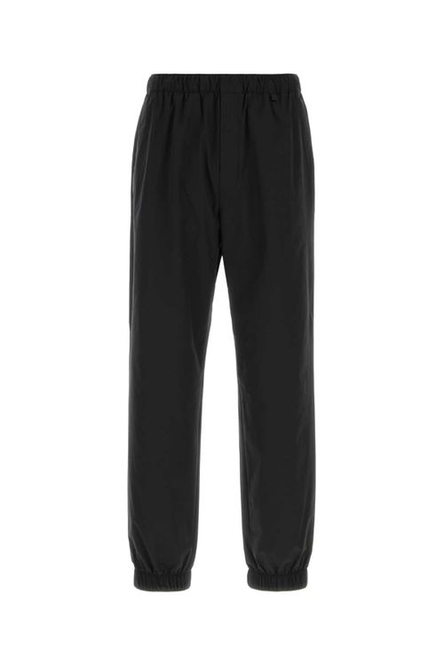 Canvas Joggers — Black