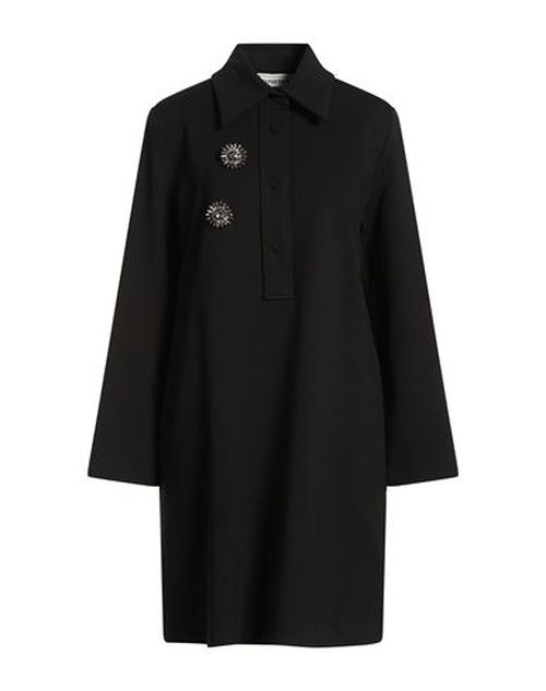 Woman Mini dress Black Size 10 Viscose, Nylon, Elastane