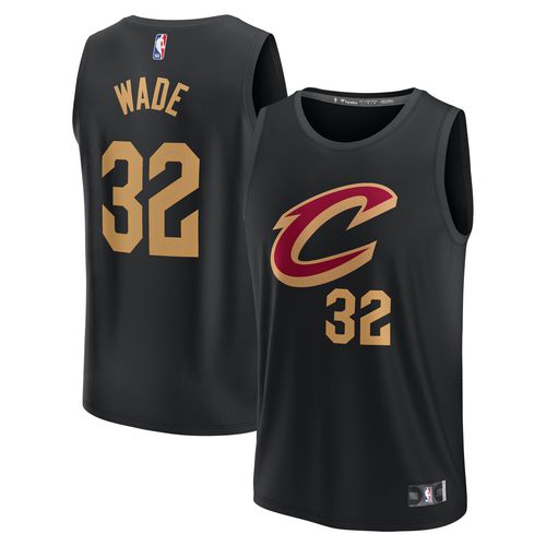 Youth Dean Wade Black Cleveland Cavaliers Fast Break Replica Player Jersey