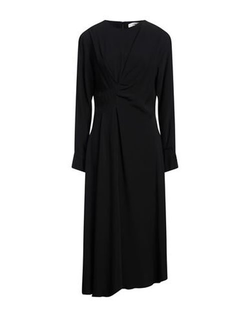 Woman Midi dress Black Size 2 Viscose, Acetate