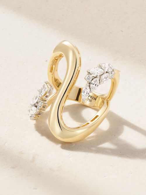 18-karat White And Yellow Gold Diamond Ring - 6