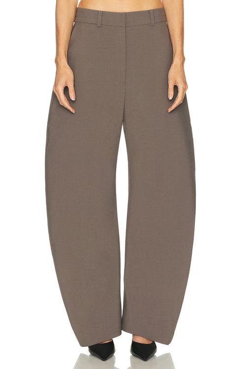 EAVES Keki Tailored Trouser in Dark Grey - Grey. XS also in XXS, S, M