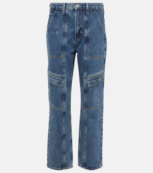 Cooper denim cargo pants