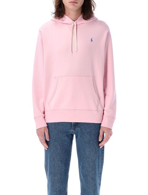 Light Pink Pony-Embroidered Hoodie