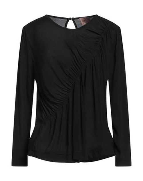 Même Road Woman Top Black Size 6 Viscose, Rayon