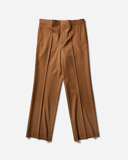 Men s Wool Tailored Pants Camel