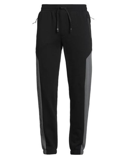 Man Pants Black Size XL Cotton, Polyester