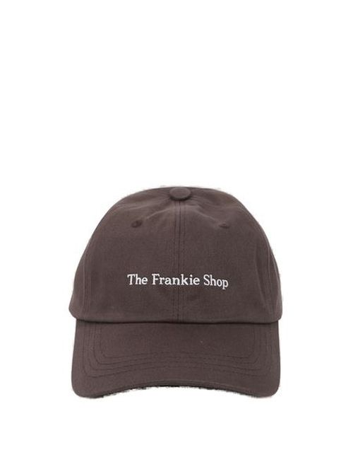 The Frankie Shop Logo-Embroidered Curved Brim Baseball Cap
