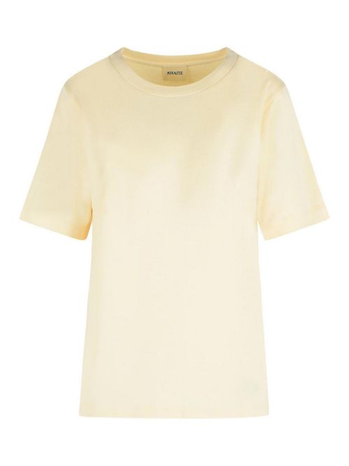 Allen Cream Silk T-Shirt