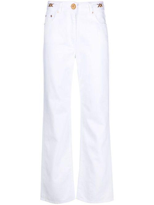 Medusa '95 straight-leg jeans - White