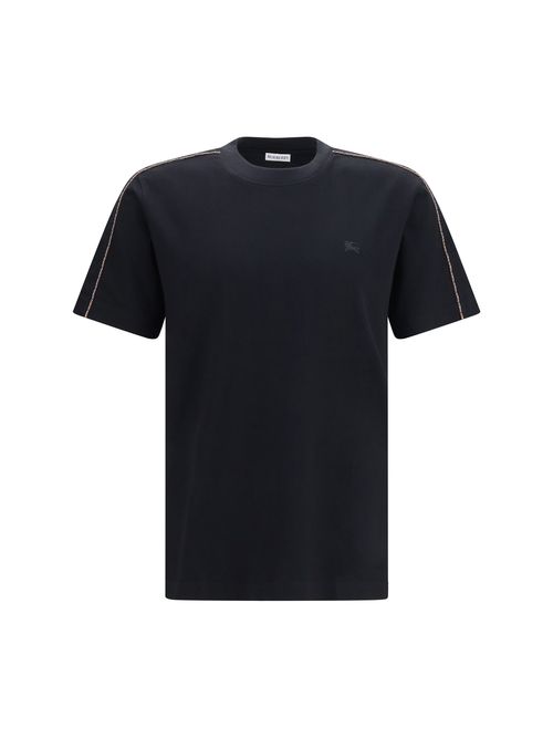 Check T-Shirt — Black