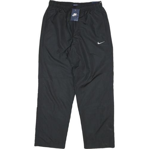 NIKE Mens Joggers Black L W28 L31 Lightweight Regular Tapered Fit Sweatpant