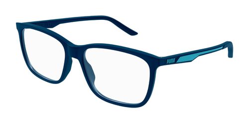 Puma PU0387O 002 Men's Eyeglasses Blue 57 - Blue Light Block Available