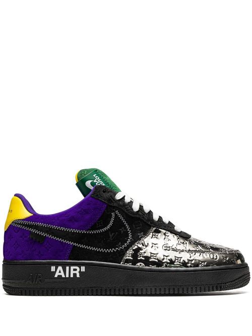 X Louis Vuitton Air Force 1 Low sneakers - Black