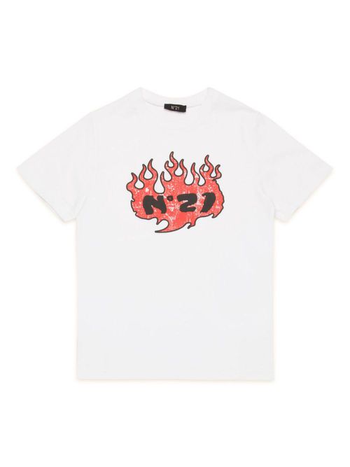 Logo-print T-shirt - White