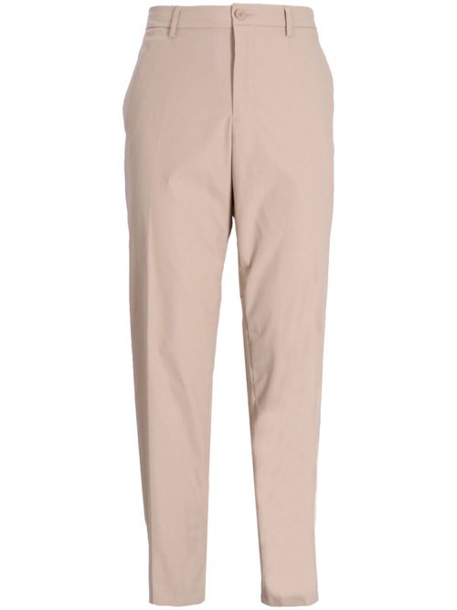 Regular-fit tapered trousers - Neutrals