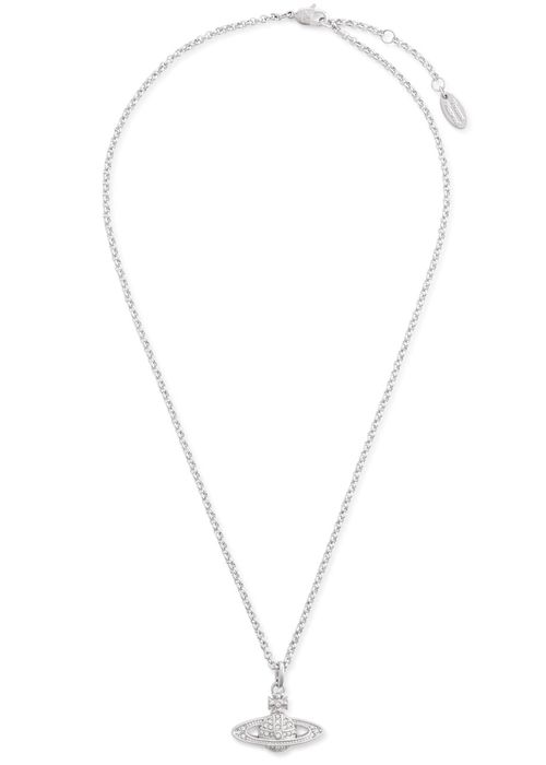 Mini Bas Relief orb Necklace