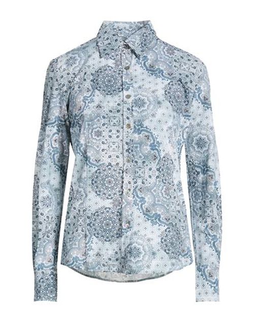 Woman Shirt Light blue Size 8 Polyamide, Elastane