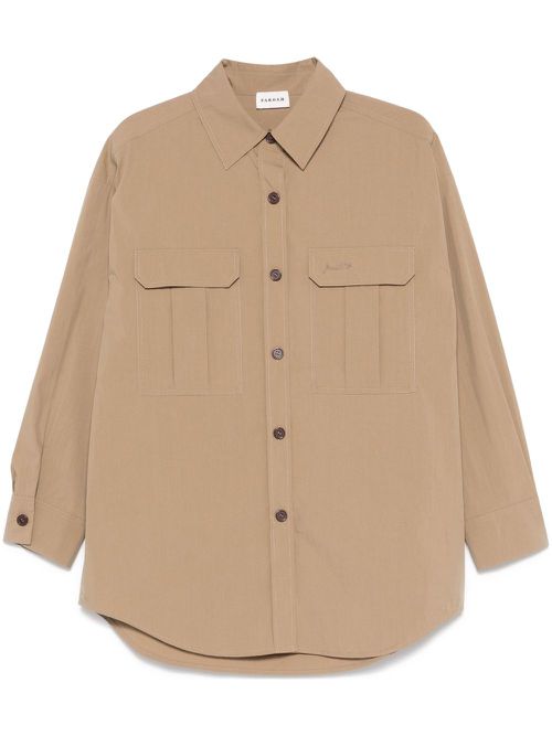 - Nylon And Cotton Blend Shirt