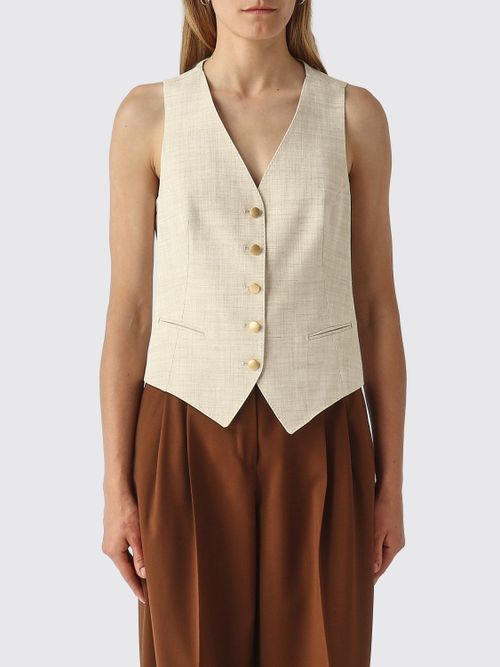 Waistcoat Woman color Sand