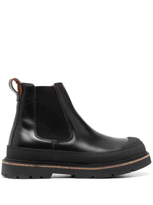 Stalon leather chelsea boots - Black
