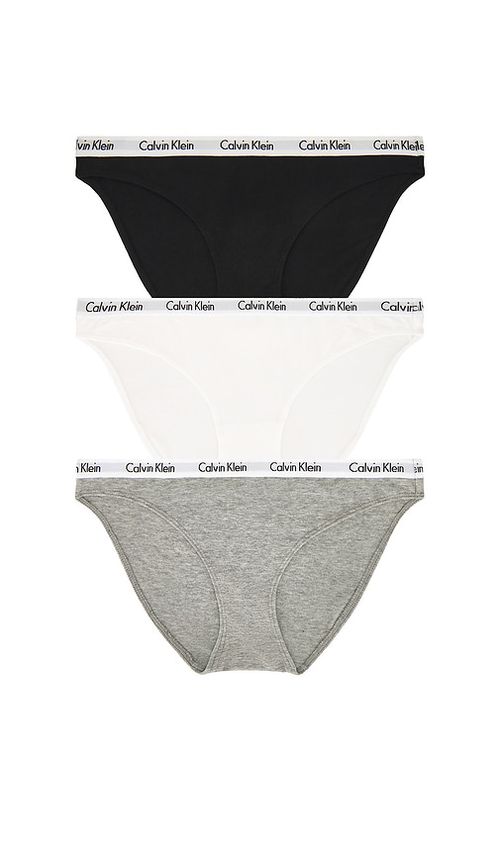 Calvin Klein Underwear Calvin Klein Carousel Bikini 3 Pack in Black. - M also in