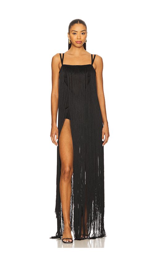 SANS FAFF Cassia Evening Gown in Black. S. Also in L