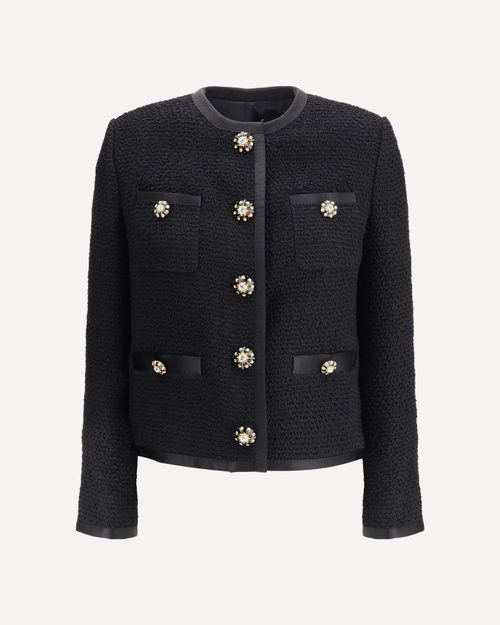 DOLCE & GABBANA Tweed bouclé short Jacket Female 44
