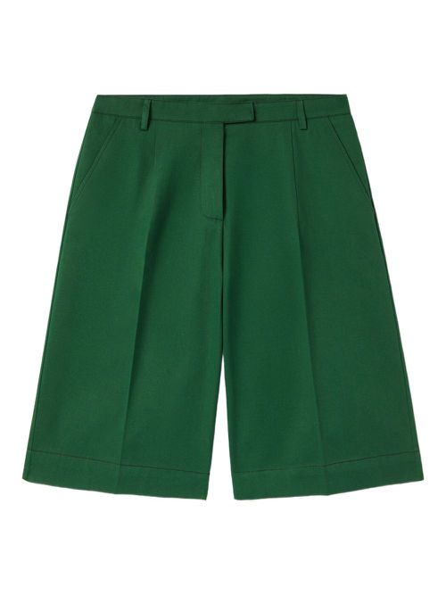 Tailored shorts - Green