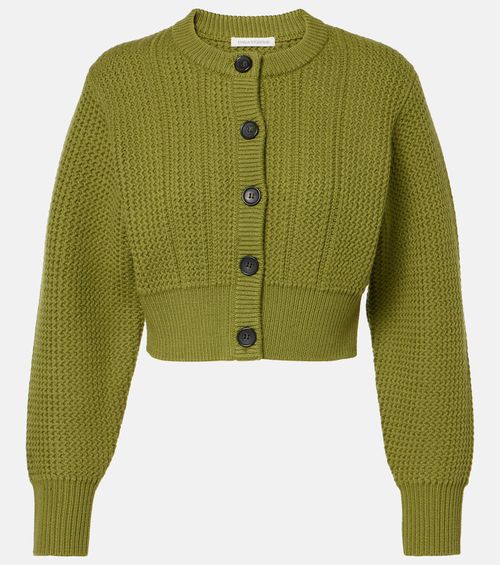 Albert cropped wool cardigan