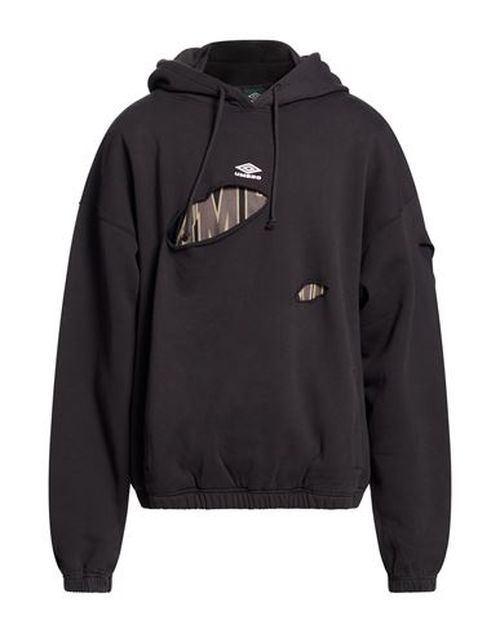 Man Sweatshirt Black Size S Cotton