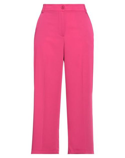 Soallure Woman Pants Magenta Size 6 Polyester, Elastane
