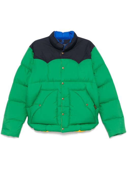 Ripstop padded jacket - Green