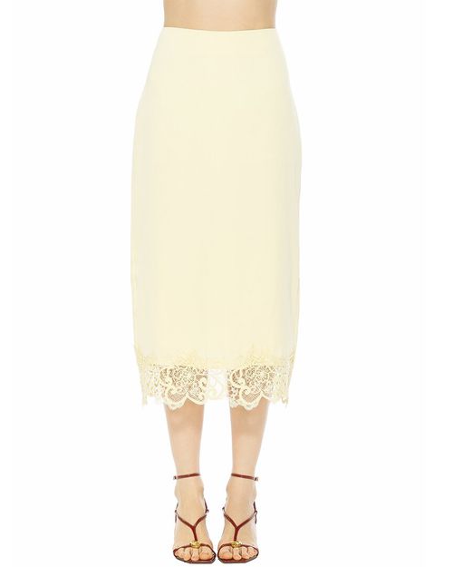 Ashen Pencil Skirt