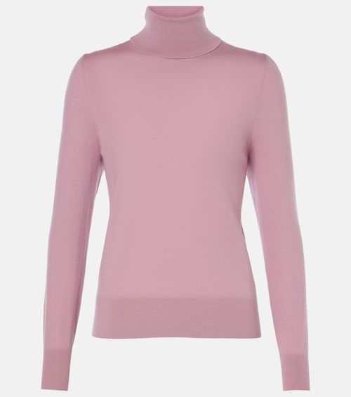 Wool turtleneck sweater