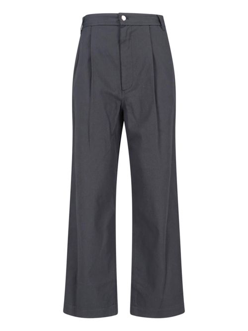 Low Rise Classic Cotton Trousers for Women
