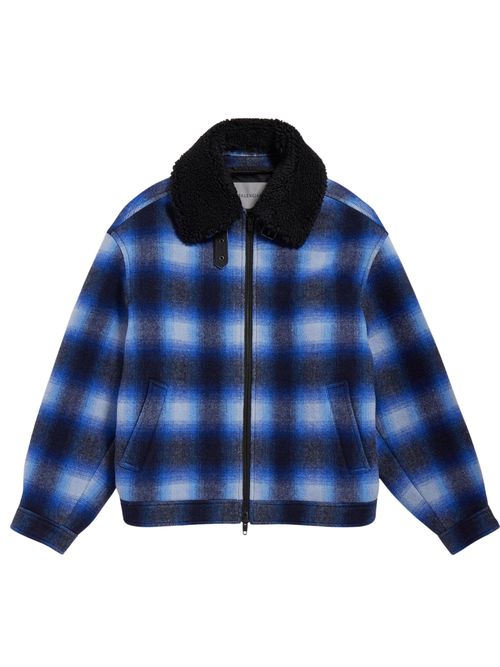 Flannel Bomber Jacket