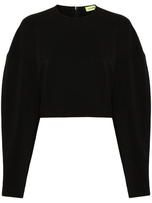 Mosi zip-up sweatshirt - Black