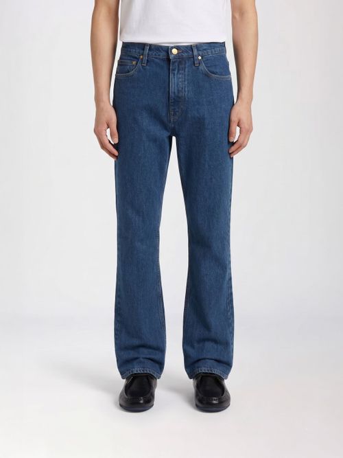 Pants Men color Denim