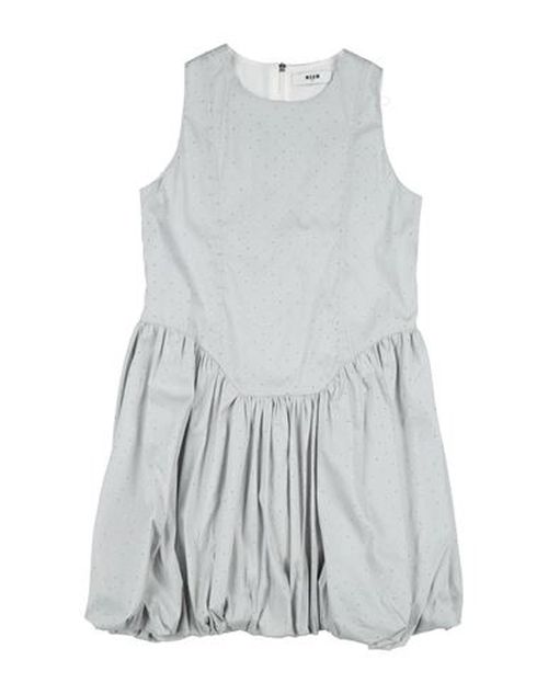 Kid Girl Kids' dress Grey Size 10 Cotton, Nylon, Elastane