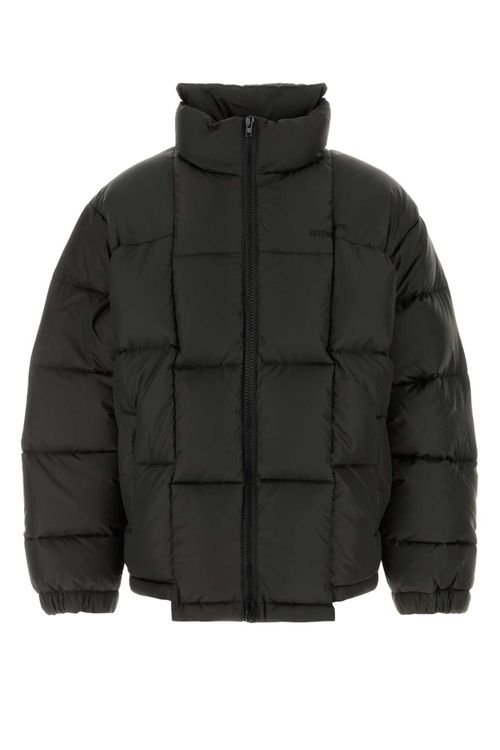 Puffer Down Jacket — Black