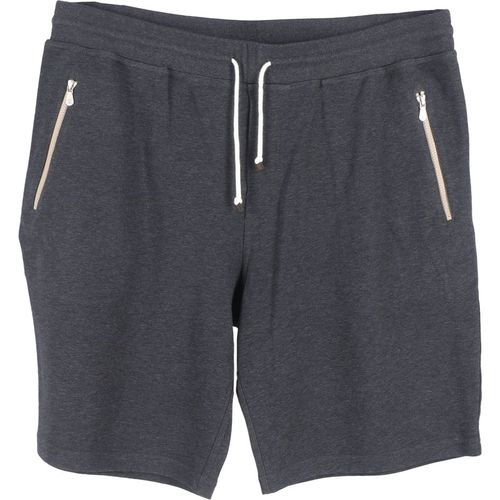 Brunello Cucinelli Pre-owned Mens Mélange Drawstring Shorts in Grey Cotton
