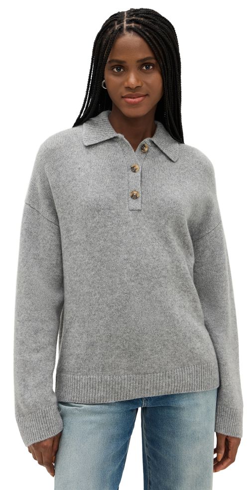 Brooklyn Cashmere Polo Sweater Husky