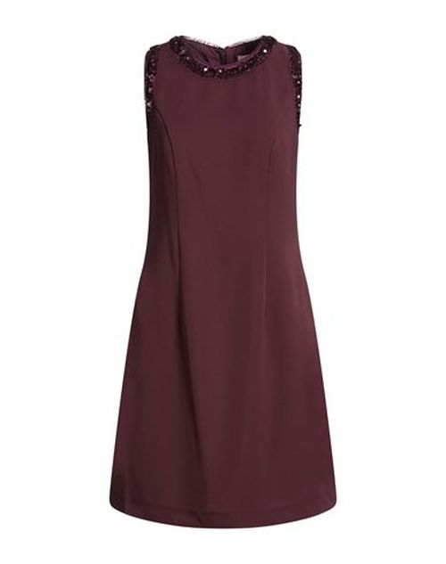 Woman Mini dress Burgundy Size 10 Polyester