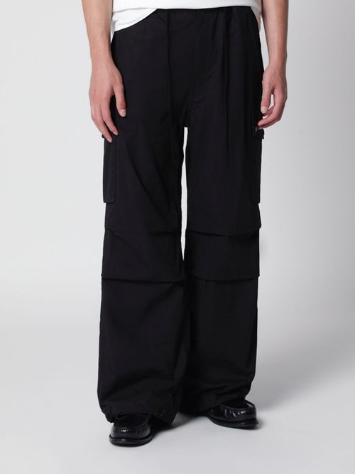 Pants Men color Black