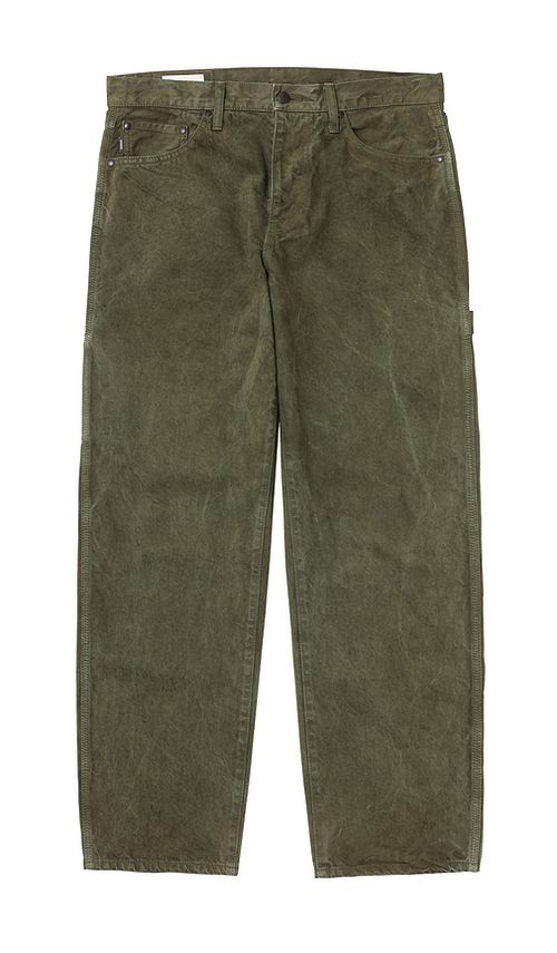Vowels Painter Pant in Green. 30. Also