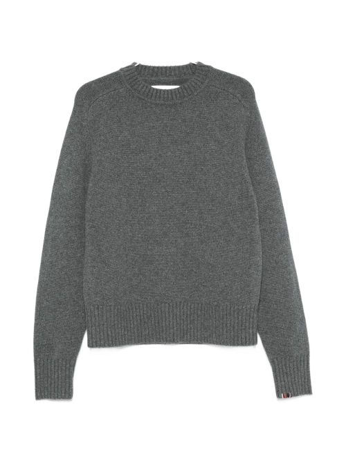Cashmere Crewneck Sweater — Grey